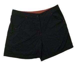 L.L. Bean Women’s Sz 14 Black Nylon Shorts